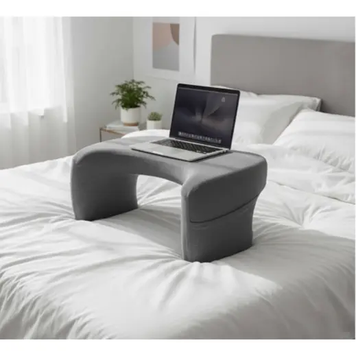 Memory Foam U-Shape Lap Desk Pillow Example